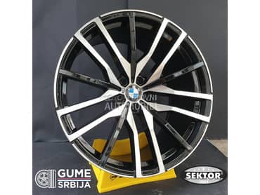 Aluminijumske felne x5 x6 22" 5 x 120