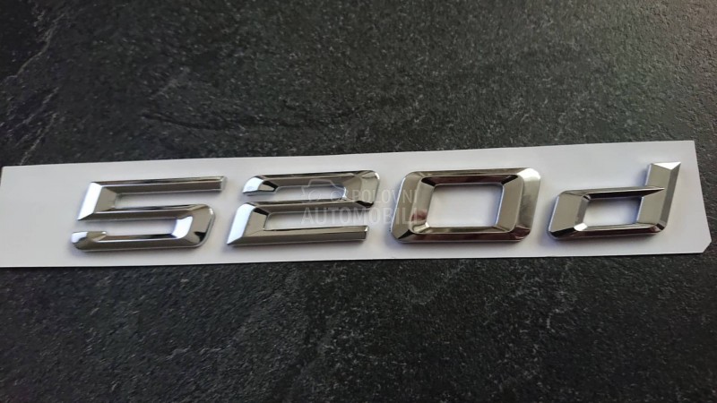 NOVO oznaka 520d za seriju 5