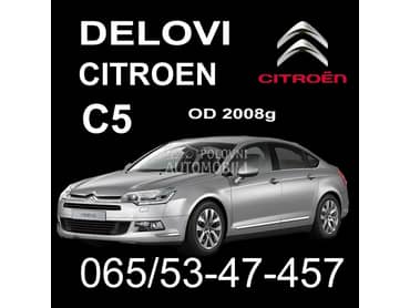 limarija i delovi karoserije za Citroen C5 od 2008. do 2015. god.