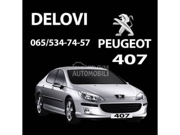delovi polovni za Peugeot 407 od 2004. do 2008. god.