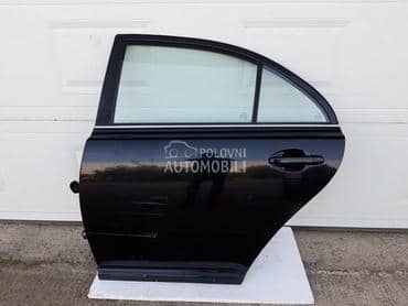 Zadnja Leva Vrata CRNA - Sedan za Toyota Avensis od 2003. do 2009. god.