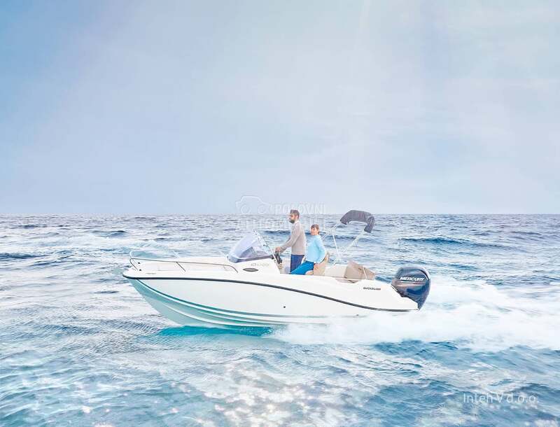 Quicksilver 605 Sundeck i Mercury 115