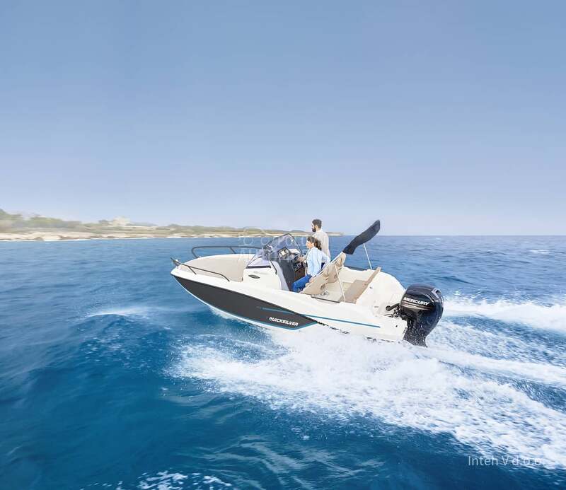 Quicksilver 605 Sundeck i Mercury 115