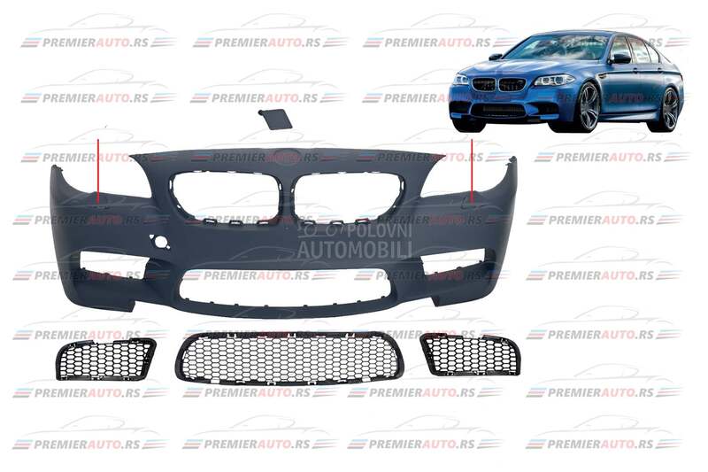 Prednji M5 M F10 branik F11
