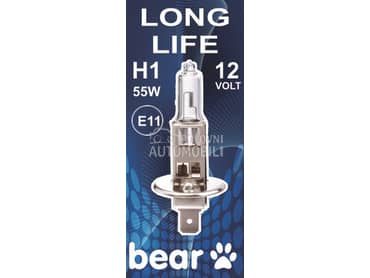 HALOGENA SIJALICA H1 LONG LIFE  