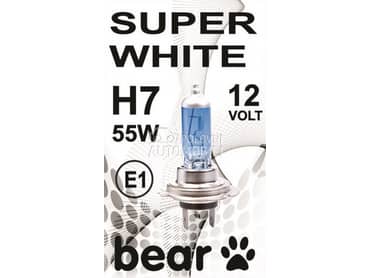 HALOGENA SIJALICA H7 BELA SV.  