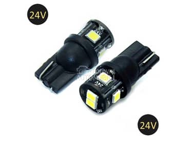 LED SIJALICE W5W - T10 24V  