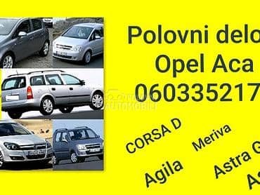 Delovi za Opel Corsa D 2009. god.