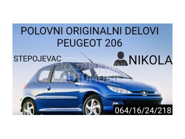 Delovi limarije za Peugeot 206