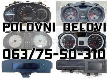 Instrument sat ZA VISE MODELA za Renault Scenic od 2000. do 2014. god.