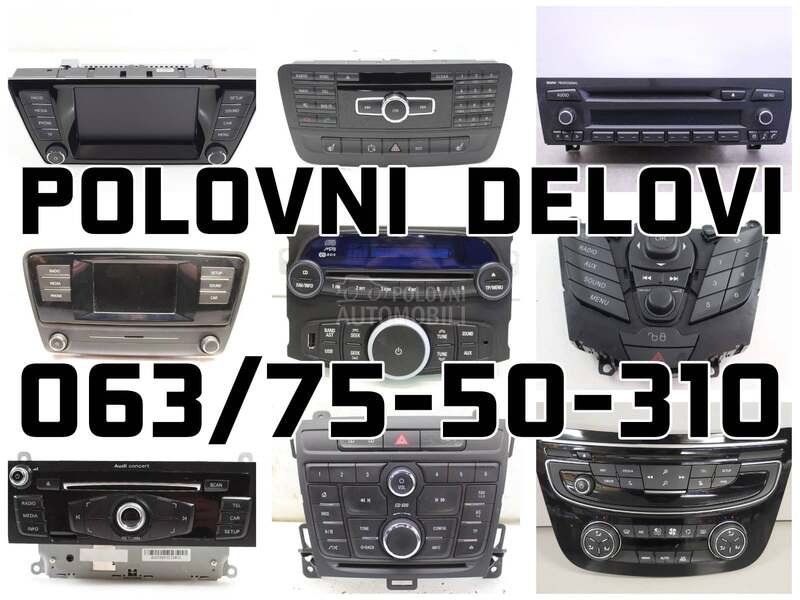 Radio CD ZA VISE MODELA