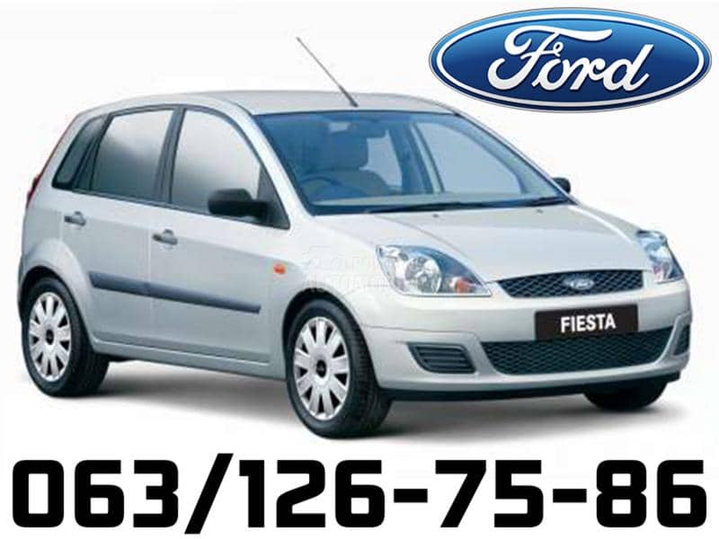 Ford Fiesta - kompletan auto u delovima