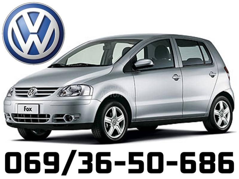 Volkswagen Fox - kompletan auto u delovima