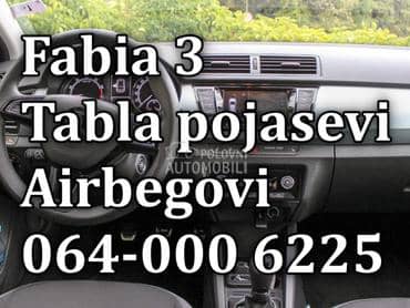 airbag za Škoda Fabia od 2015. do 2019. god.