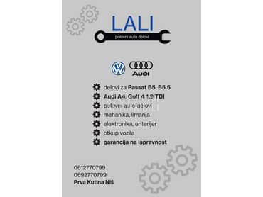 Volkswagen Passat B5 -  kompletan auto u delovima