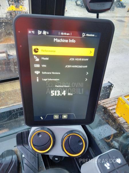 JCB 140XR   Engcon rototilt