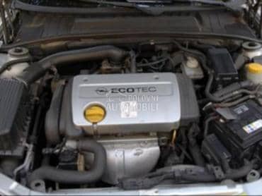 Motor 1.6 metan za Opel Zafira od 1999. do 2006. god.