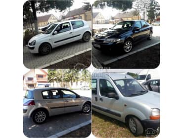 Svi delovi za Renault Clio, Kangoo, Laguna ... od 2001. do 2006. god.