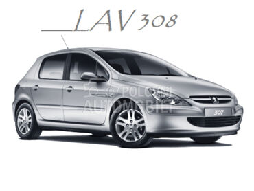 MAP SENZOR za Peugeot 307 od 2001. do 2008. god.