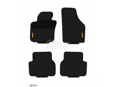 Gumene Patosnice Tiguan za Volkswagen Tiguan od 2007. do 2016. god.