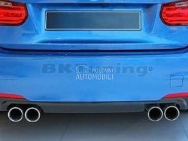 Difuzor sa duplim otvorima F30 za BMW Serija 3, 315, 316 ...