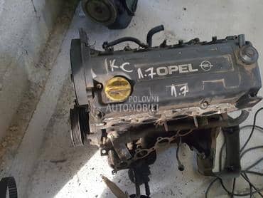 Motor 1.7dti 55kw za Opel Astra G, Corsa C, Meriva od 2001. do 2004. god.