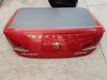 Gepek vrata kabrio za Peugeot 307