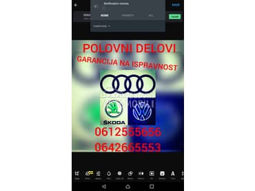 MOTORI TURBINE DIZNE KLIMA za Volkswagen Passat B5.5 od 2001. do 2005. god.