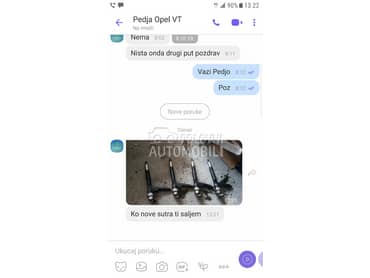 Dizna Injektori za Opel Astra G, Astra H, Astra J ... od 2001. do 2015. god.