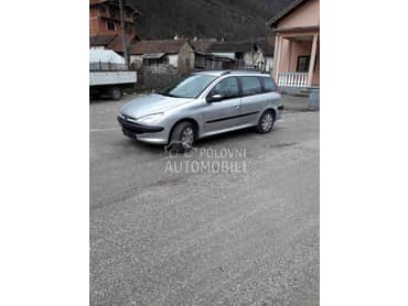 zadnja leva vrata karavan za Peugeot 206 od 2002. do 2008. god.