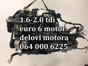 SKODA MOTOR 1.6 TDI EURO 6 za Škoda Yeti