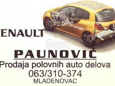 Delovi za Renault Clio, Grand Scenic, Kangoo ...