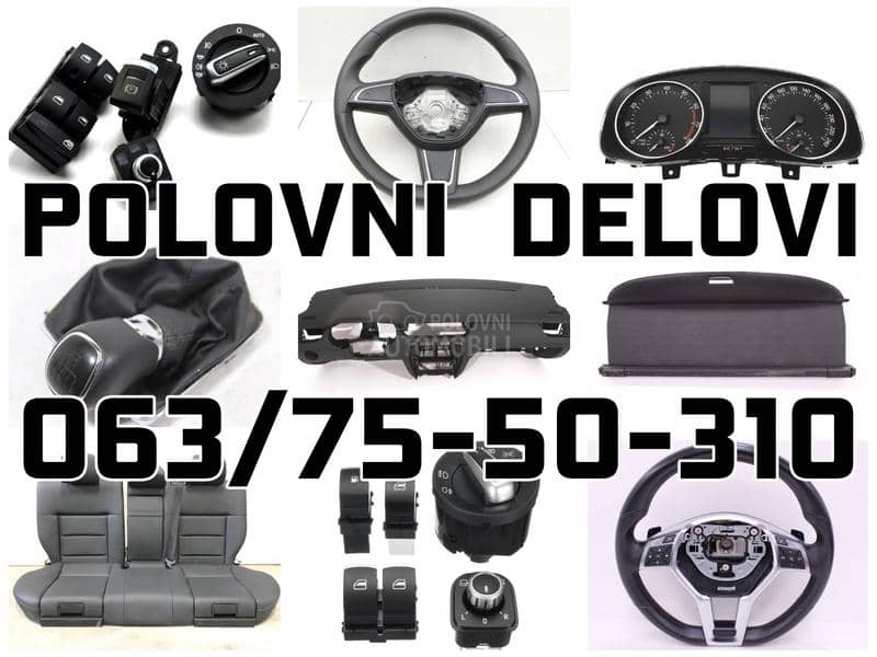 Svi delovi ENTERIJERA