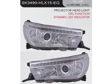 farovi devileyes drl za Toyota Hilux od 2015. do 2019. god.