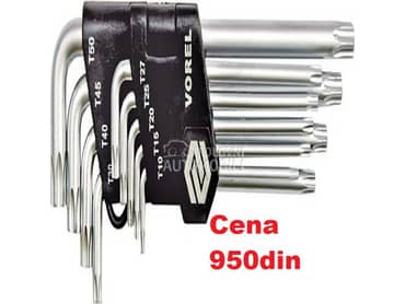 Set slova za ukucavanje 4 mm  