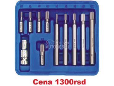 Spline ključevi set M5-M12  
