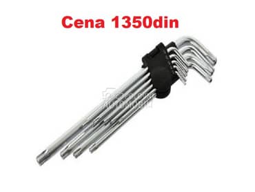 Torex ključevi set T15-T55 mm  