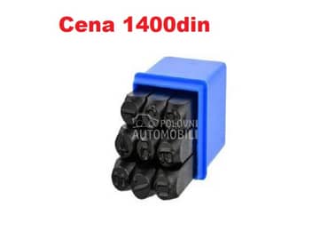 Brojevi za ukucavanje 10 mm  