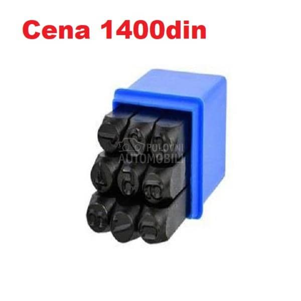 Brojevi za ukucavanje 10 mm