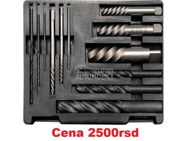 Leve burgije izvrtaci 6kom  