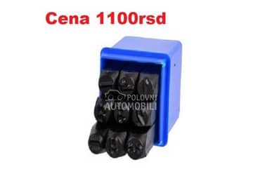 Brojevi za ukucavanje 8 mm  