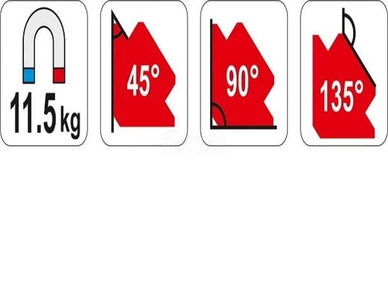 Ugaoni magnet profi 11.5 kg