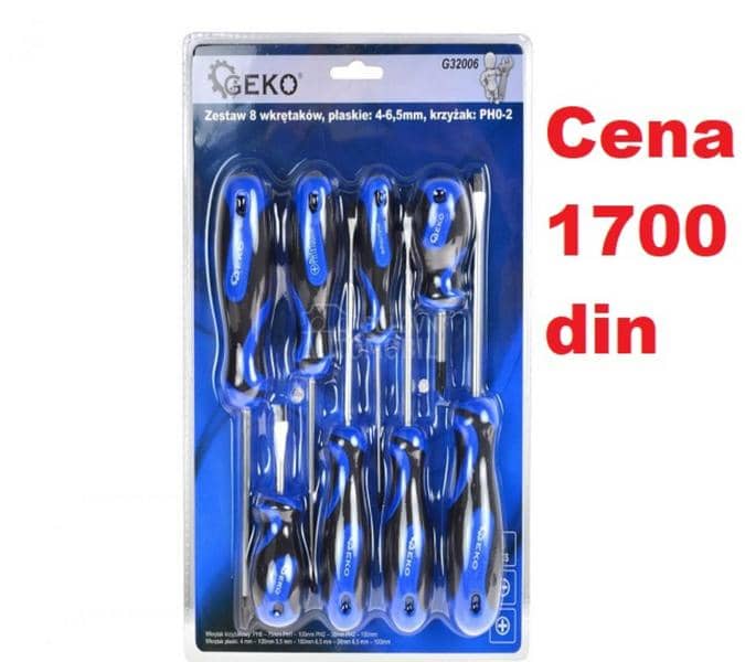 Set odvijača 8 Komada
