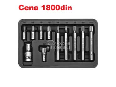 Spline ključevi set M5-M12  