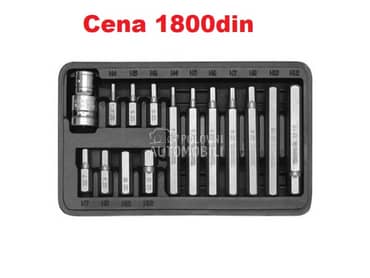 Imbus ključevi set 4mm-12mm  