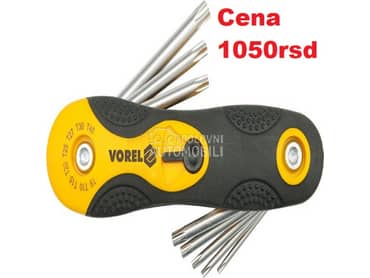 Torx ključevi set T9-T40 mm  