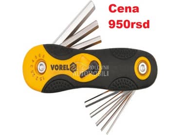 Imbus ključevi set 1.5-8 mm  