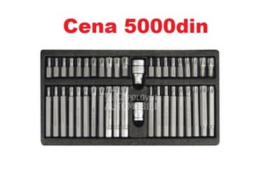 Set ribe i torx kljuceva 42kom  
