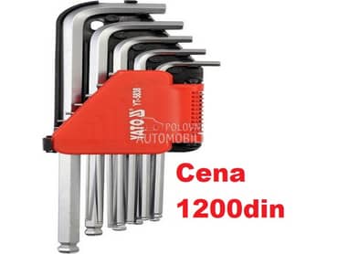 Imbus ključ colovni 1/16-3/8  