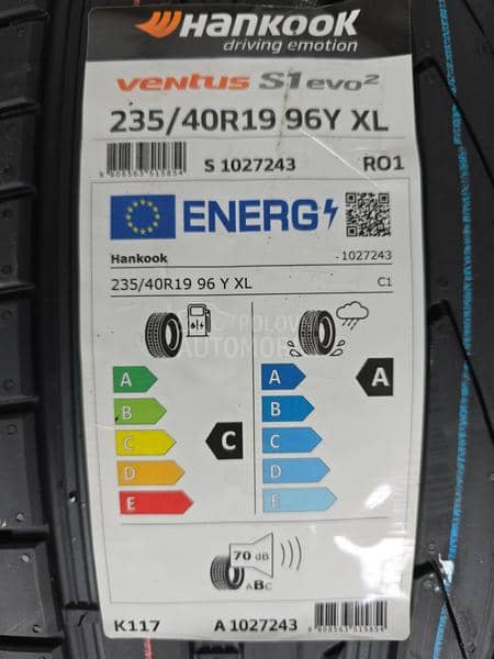 Hankook 235/40 R19 Letnja